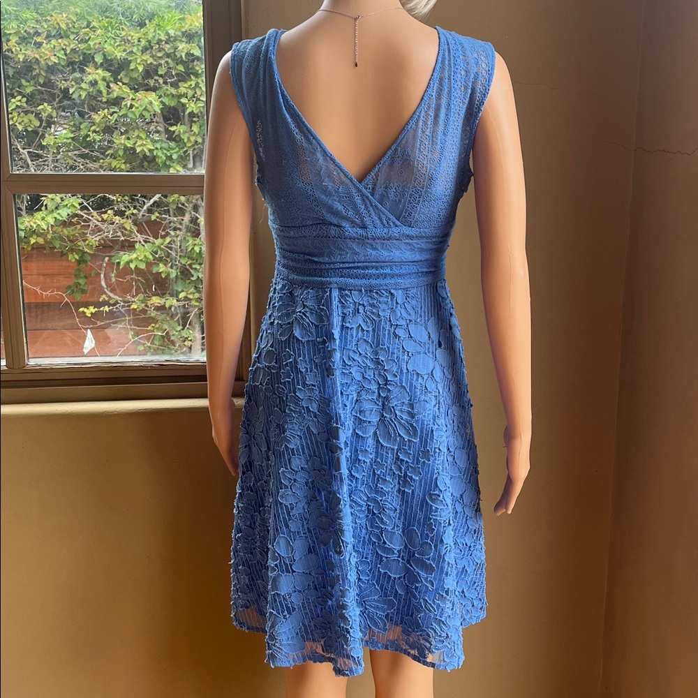Moulinette Soeurs Blue Lace Dress - Picture 9 of 13